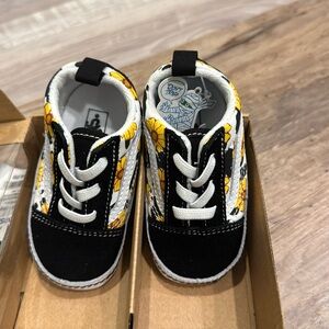 Vans infant crib shoes